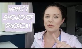 WHAT I ACTUALLY USED IN MY HOSPITAL BAG | Danielle Scott