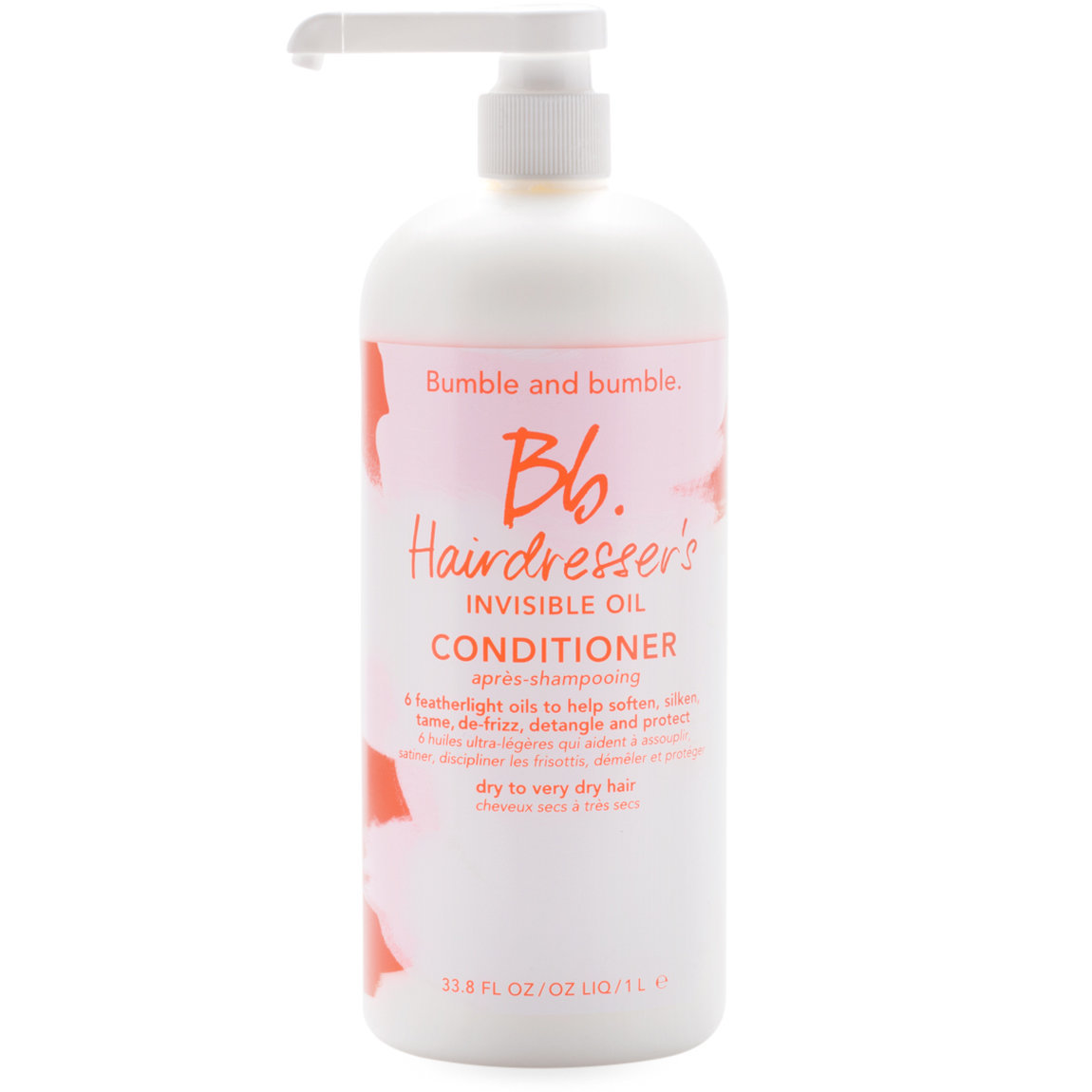 Bumble and bumble. Hairdresser's Invisible Oil Conditioner 1 L alternative view 1 - product swatch.