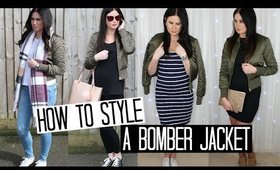 How To Style a Bomber Jacket - 4 Ways | FASHION WEEK