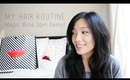 My Hair Routine ❄ Magic Wind Spin Diffuser Demo!
