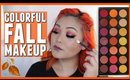 Colorful FALL Makeup Look ft. Karity Picante Eyeshadow Palette