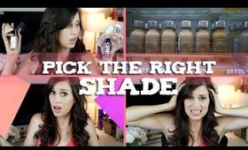 How To Pick The Right Foundation Shade & Formula