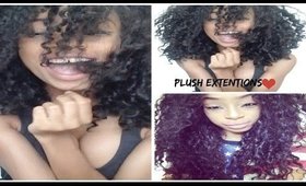 Plush Extentions Brazillian short curly !