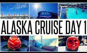 ALASKA CRUISE DAY 1: ALL ABOARD ON NORWEGIAN PEARL | Travel Vlog