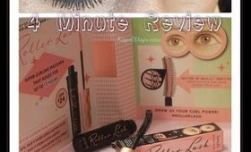 4 Minute Review | Benefit Cosmetics Roller Lash Mascara | Kay's Ways