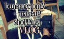 VLOG: My Bunion Surgery + $20 Makeup Challenge Shopping in a Scooter