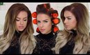 Big Glam Volume using Hot Rollers