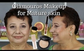 Glamorous Makeup for Mature Skin | Doing My Grandma's Makeup | makeupbykalyssa