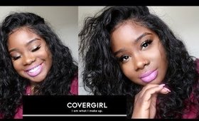 Affordable Drugstore Glowly Makeup Tutorial + Sexy Waves ft Peerlace Extensions GRWM