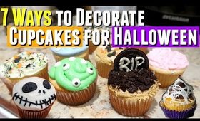 7 Easy Ways to Decorate Cupcakes for Halloween, 7 Easy Halloween Cupcake Ideas