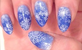 Stamp It Sunday: Christmas Ombre Snowflakes