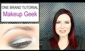 One Brand Tutorial Makeup Geek | Neutral Glam Duochrome | Affordable Cruelty Free Makeup