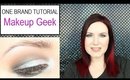 One Brand Tutorial Makeup Geek | Neutral Glam Duochrome | Affordable Cruelty Free Makeup