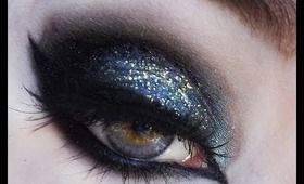 Boogie Nights Glitter Makeup Tutorial!