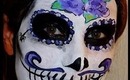 Make-upByMerel Sugar skull easy facepaint tutorial