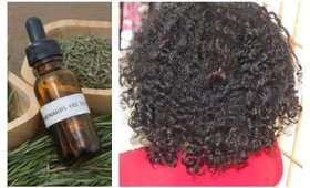 DIY Rosemary Hot Oil Treatment | Natural Hair