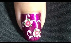 The beautiful lady-nailart tutorial.... :-)