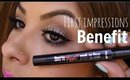 First Impressions: Benefit They're Real! Push Up Liner
