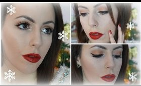 Easy Christmas Inspired Makeup