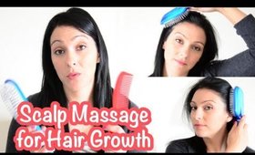 How to: Scalp Massage with a Brush for Hair Growth & Healthy Strong Hair | Instant Beauty ♡