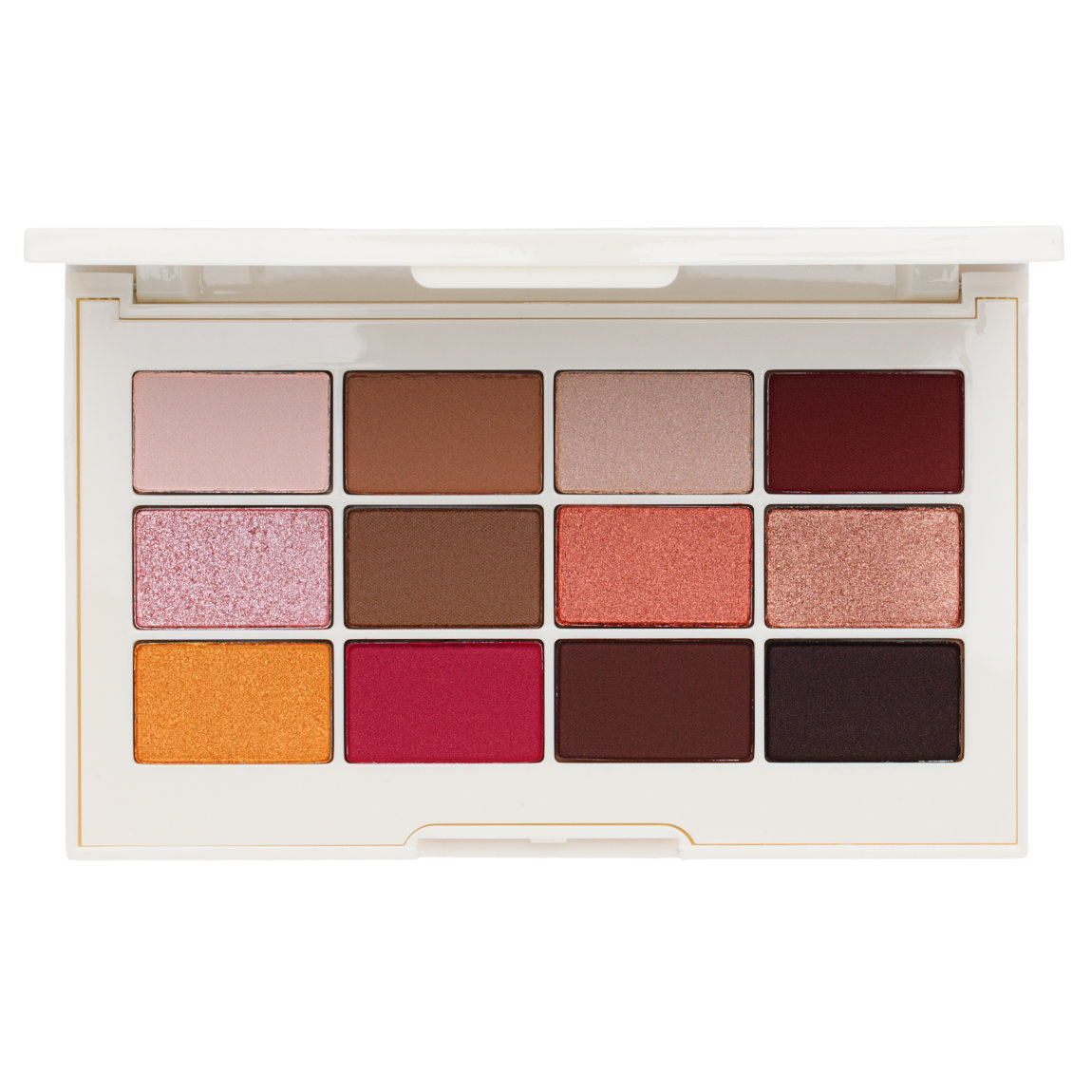Jouer Cosmetics Rose Gold Matte & Shimmer Eye Shadow Palette alternative view 1 - product swatch.