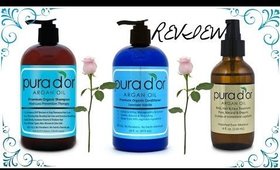 REVIEW PURA D'OR HAIRCARE ARGAN LINE