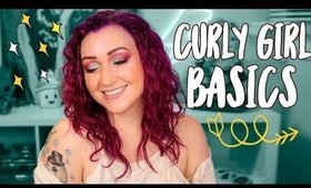 CURLY HAIR BASICS: Beginners Guide to Curly Girl Phrases (WTF is Scrunching? Praying Hands? Plop?)