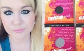 Makeup Geek Eyeshadows + Z Palette Review