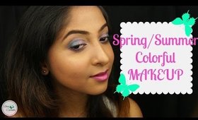 COLOURFUL SPRING/Summer Makeup Look | EASY & WEARABLE | Makeup Tutorial