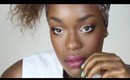 Naked Glowing Eyes Sexy Pink Lips EASY Makeup tutorial