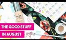 The Good Stuff in August | Makeup, Stickers, and Fashion