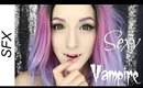3 Minute Sexy Vampire Halloween Costume | Makeup Tutorial