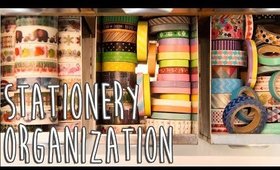 Planner Supplies & Stationery Organization!