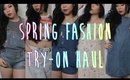 Spring Fashion | F21 Try-On Haul + Mini Announcement