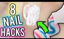 8 Nail Hacks PERFECT For Beginners!