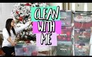CLEAN WITH ME: CHRISTMAS DECOR STORAGE HACKS | BELINDA SELENE