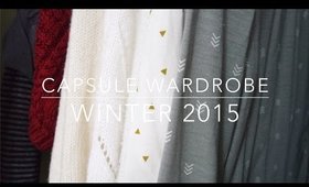 My Winter Capsule Wardrobe | 2015