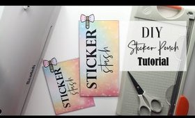 DIY Sticker Pouch | Planner DIY
