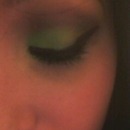 Green Smokeyish Eye