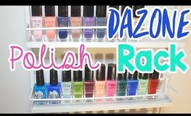 Setting Up My New Nail Polish Rack from DAZONE