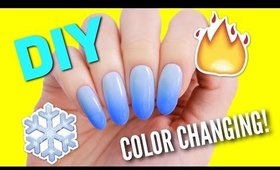 DIY Color Changing Nail Polish!