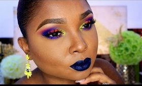 Good Bye Summer RainBow Makeup Collab with TheFancyFaced