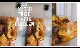 THE BEST Vegan Fried Chicken!!! Vegan Fried Maple Chicken!!!