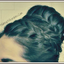How to:Never-Ending, French Braid Sock Bun on Your Own Hair