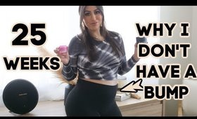 How I REALLY FEEL about PREGNANCY: 25 Weeks Symptoms & Bumpdate