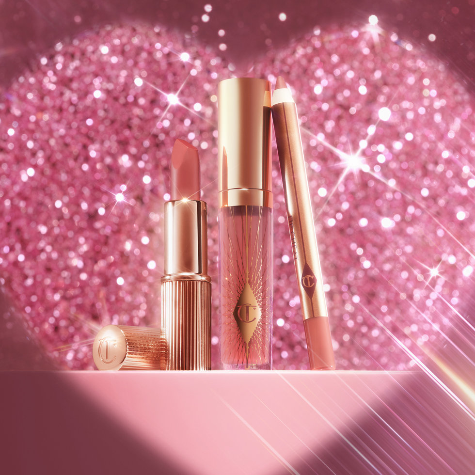 Charlotte Tilbury Pillow Talk iconic Mini Lip Kit (79481)