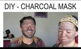 Charcoal Mask - A DIY Tutorial on how to make a charcoal face mask