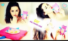 ♥ DIY: OWL PHONE CASE ♥