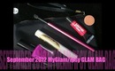 September 2012 MyGlam/ipsy Glam Bag: Opening + Review