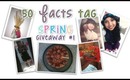 50 Facts ✿ Spring Giveaway #1 (OPEN) - nickyangelica